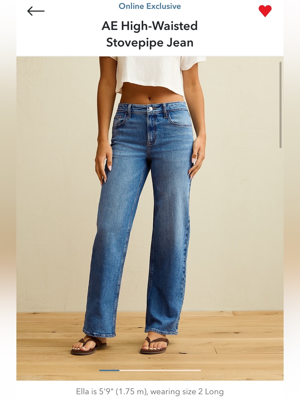 American Eagle StovePipe jeans